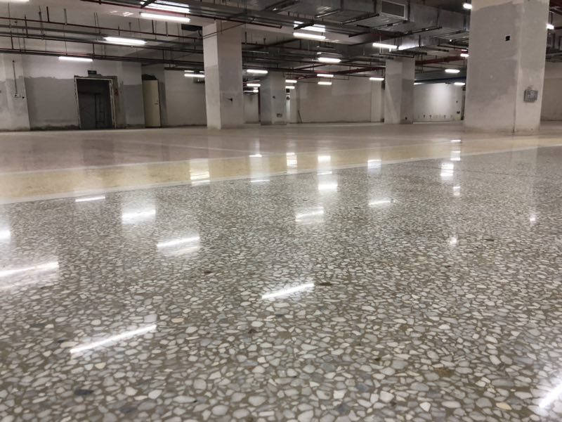 水磨石密封固化地坪—sika锂基固化剂
