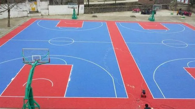 学校操场涂膜常见哪些篮球场地坪漆材料？