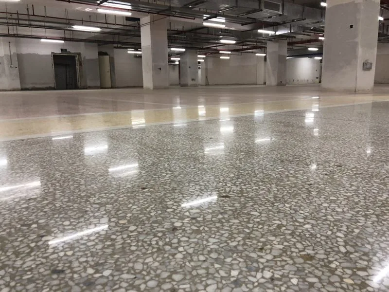 水磨石密封固化地坪—sika锂基固化剂